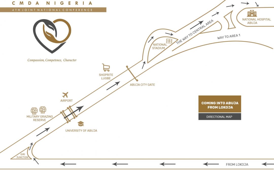 CMDA Nigeria Directional Map Design