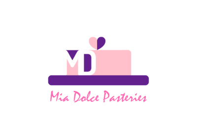 Mia Dolce Pasteries Logo Design