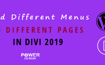 Easiest Way to Add Different Menus to Different Pages in Divi